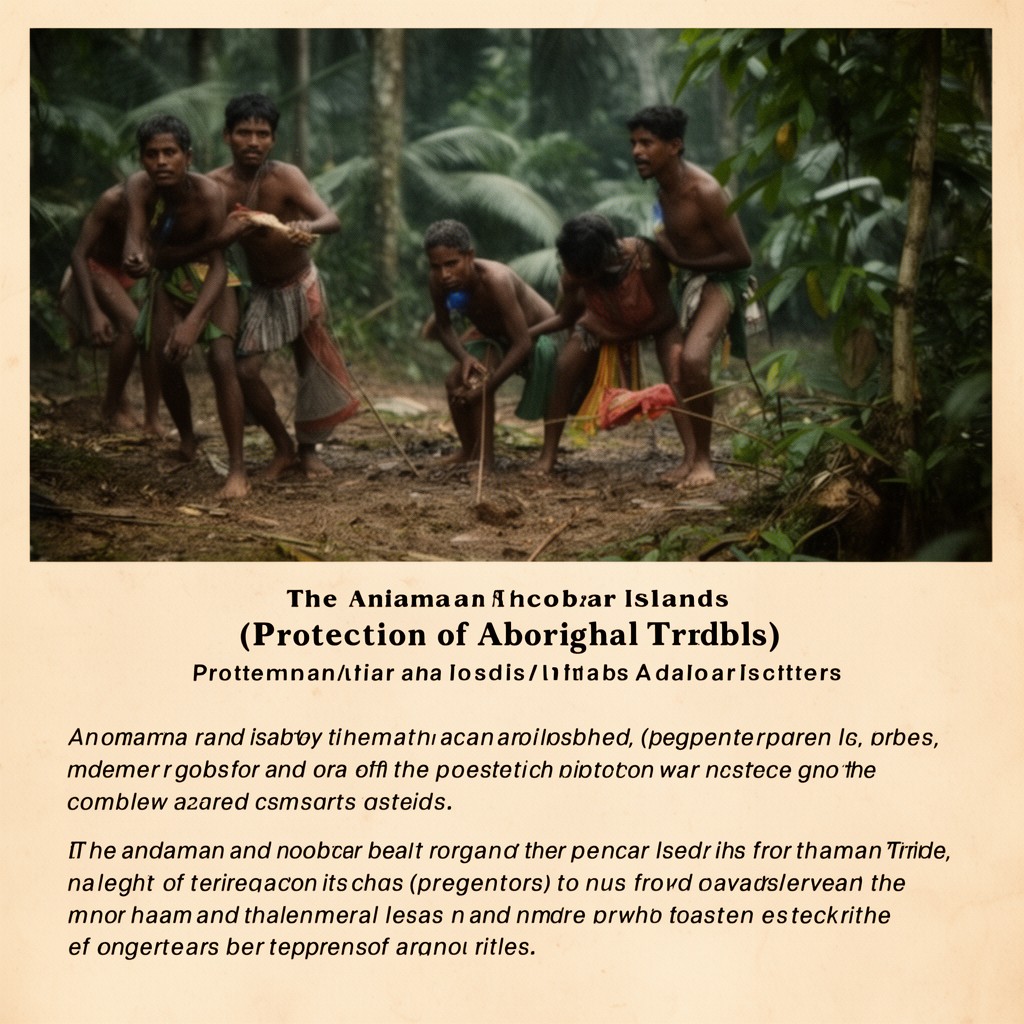 AI-generated illustration of Andaman and Nicobar Islands (Protection of Aboriginal Tribes) Regulation