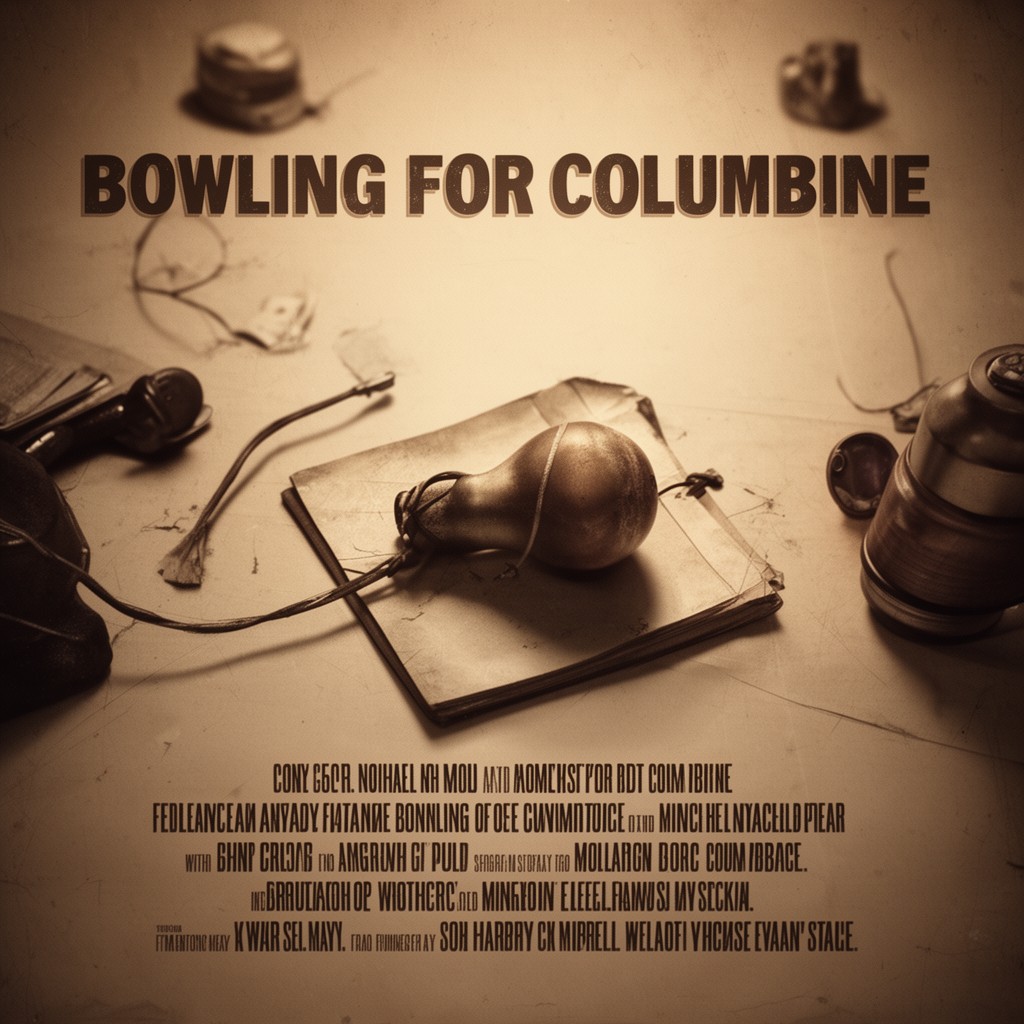 AI-generated illustration of Bowling for Columbine