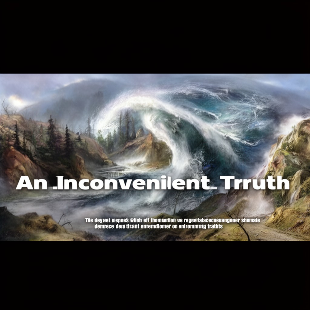 AI-generated illustration of An Inconvenient Truth