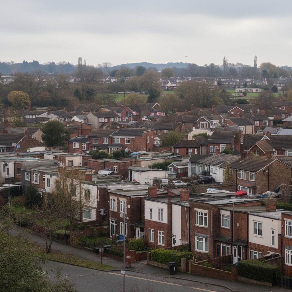 AI-generated illustration of Timperley