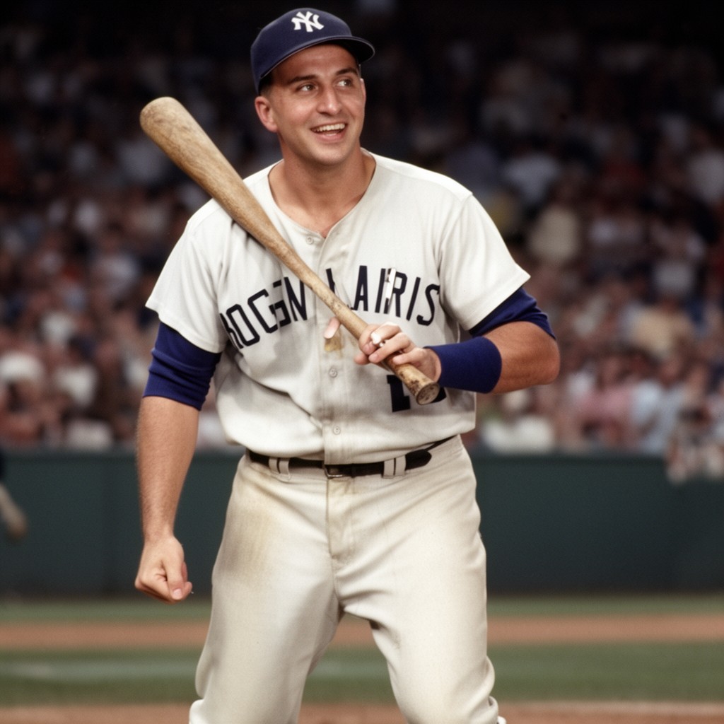 AI-generated illustration of Roger Maris