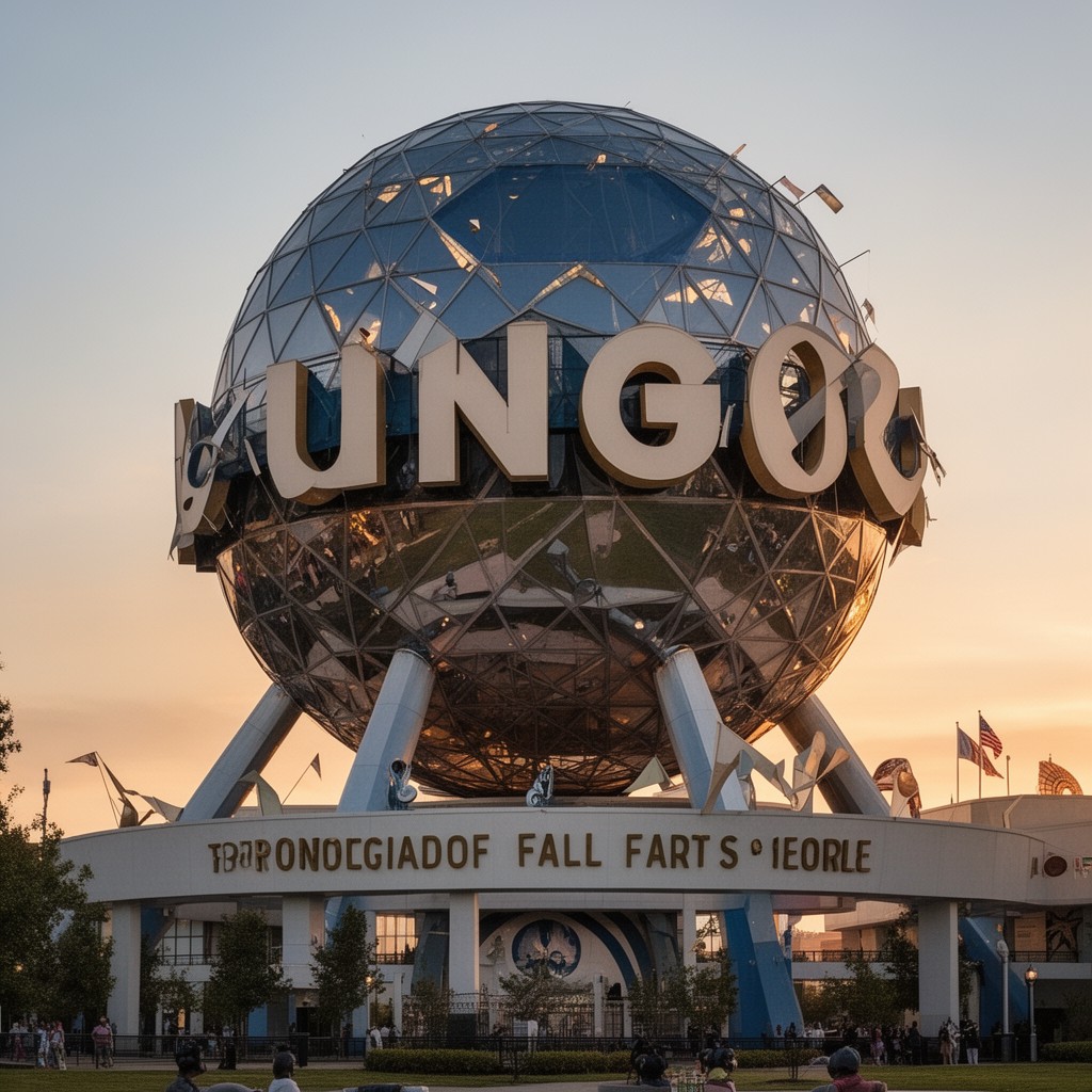 AI-generated illustration of 1982 World's Fair