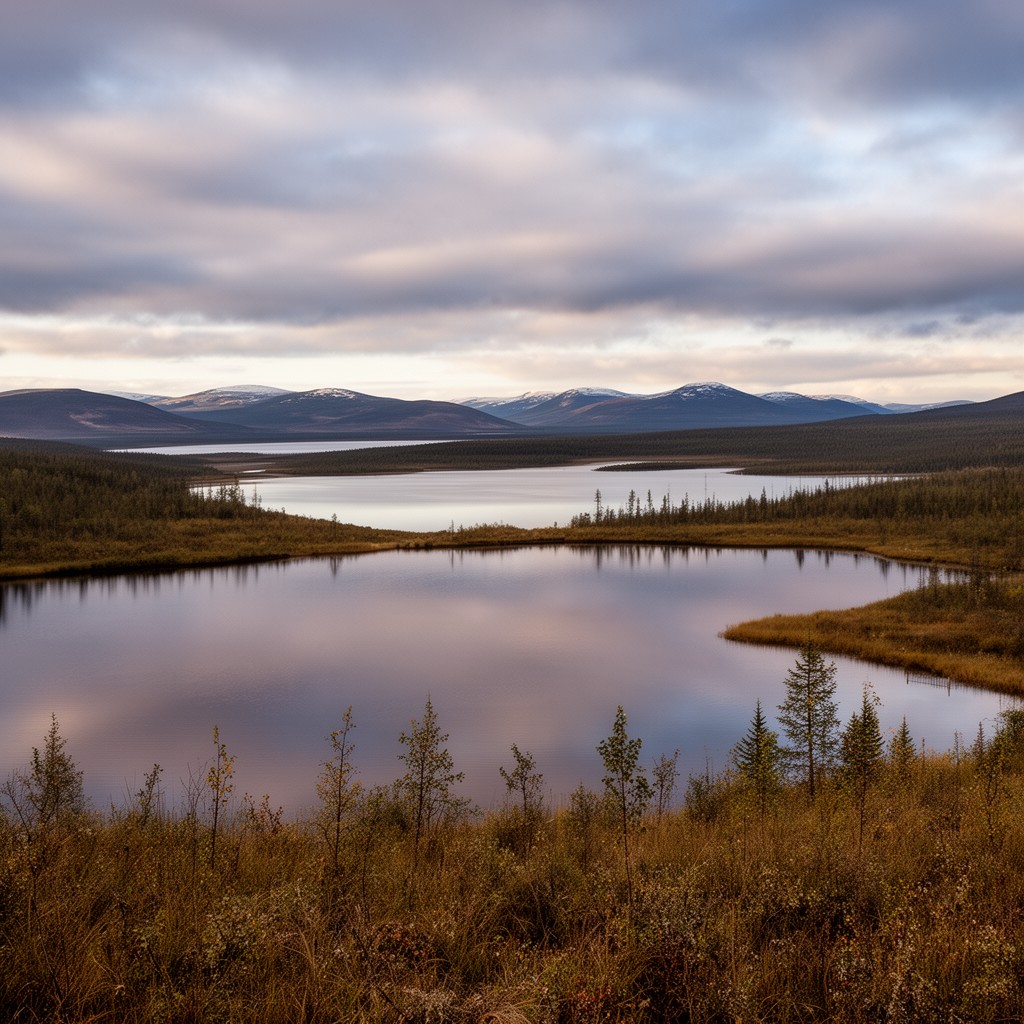 AI-generated illustration of Inari Sámi