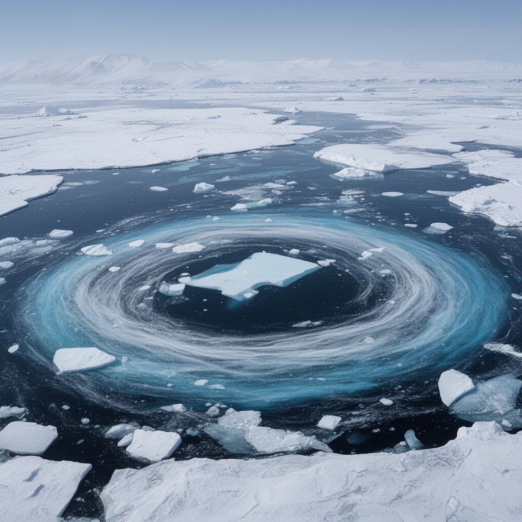 AI-generated illustration of Beaufort Gyre