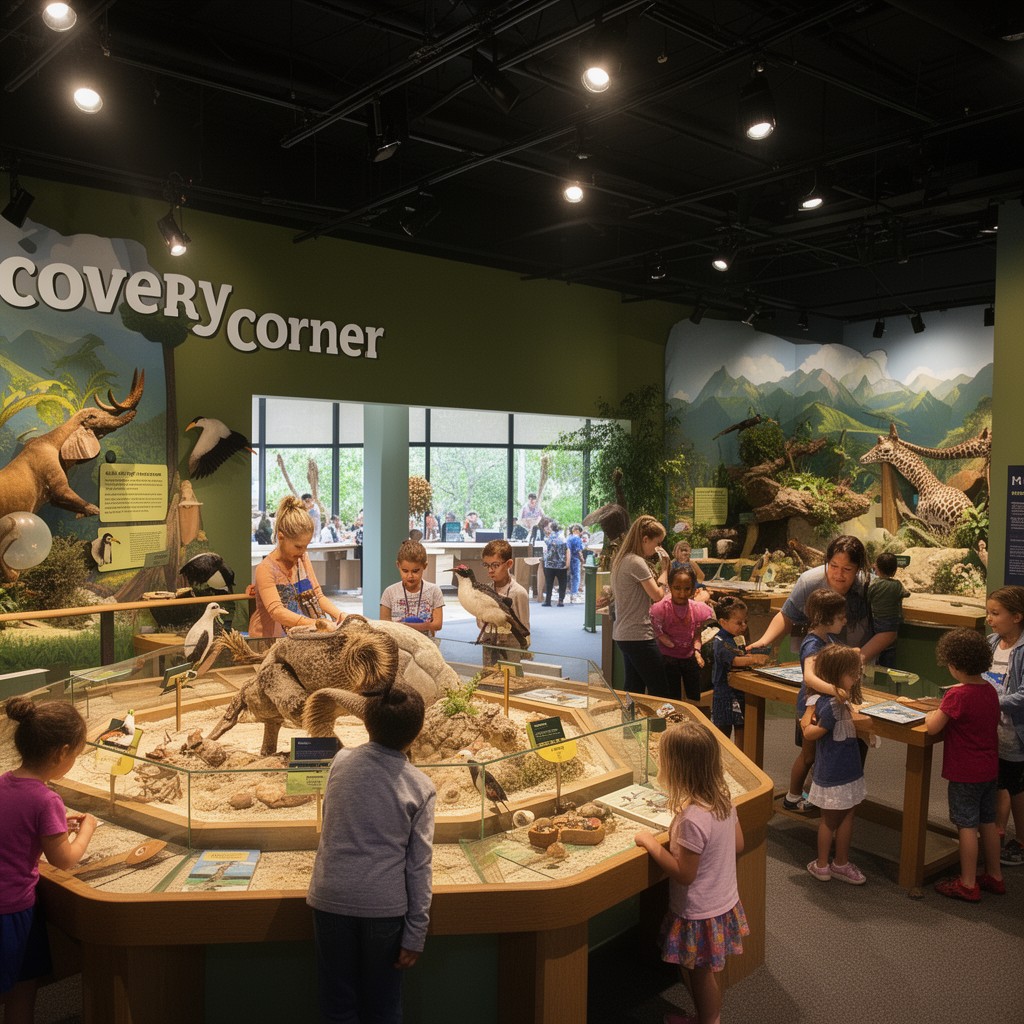 AI-generated illustration of Discovery Corner