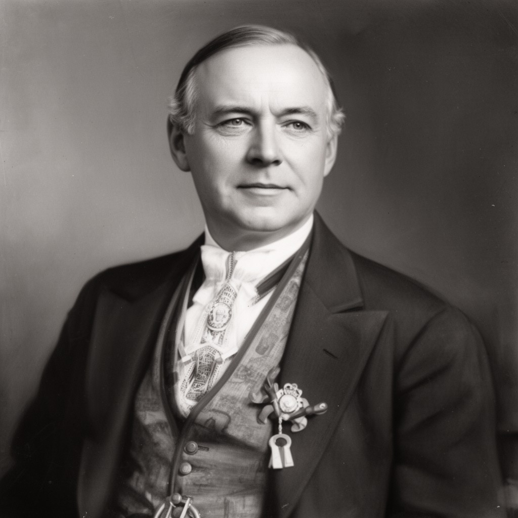 AI-generated illustration of Lord Burghley