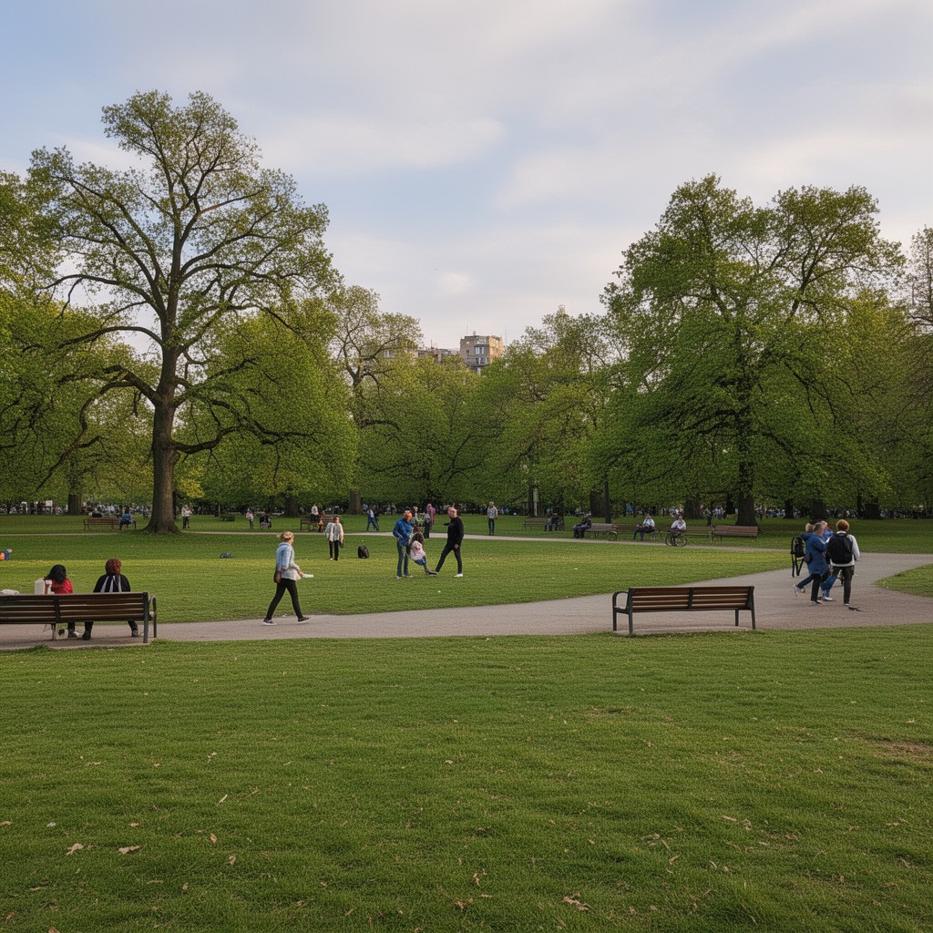 AI-generated illustration of Norman Park (nearby)