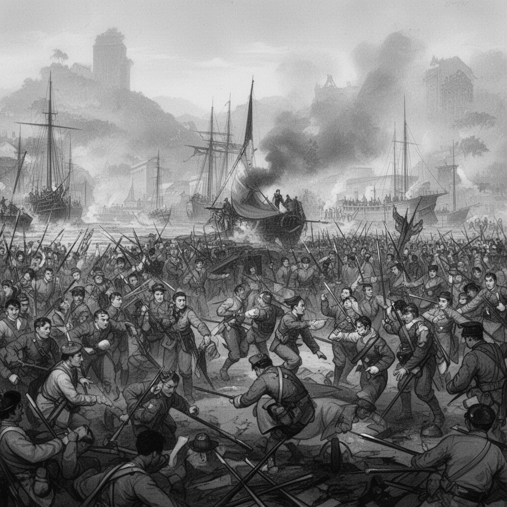 AI-generated illustration of Canton Campaign
