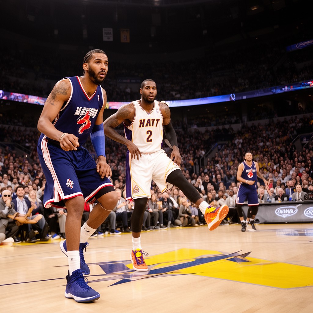 AI-generated illustration of 2012–13 NBA season