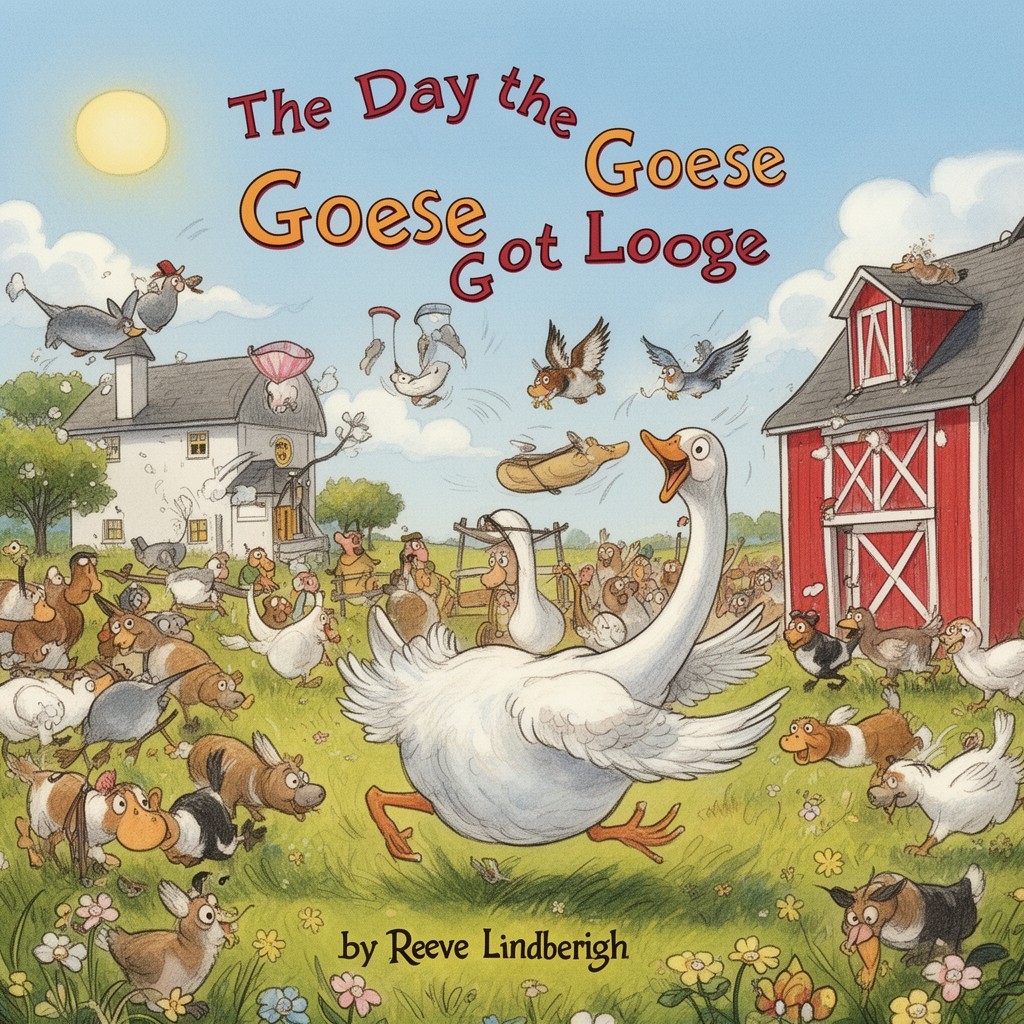 AI-generated illustration of The Day the Goose Got Loose