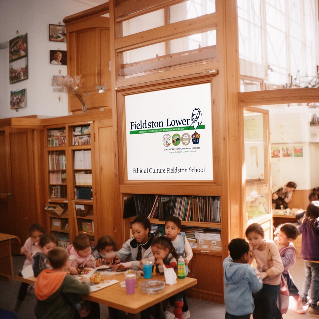AI-generated illustration of Fieldston Lower