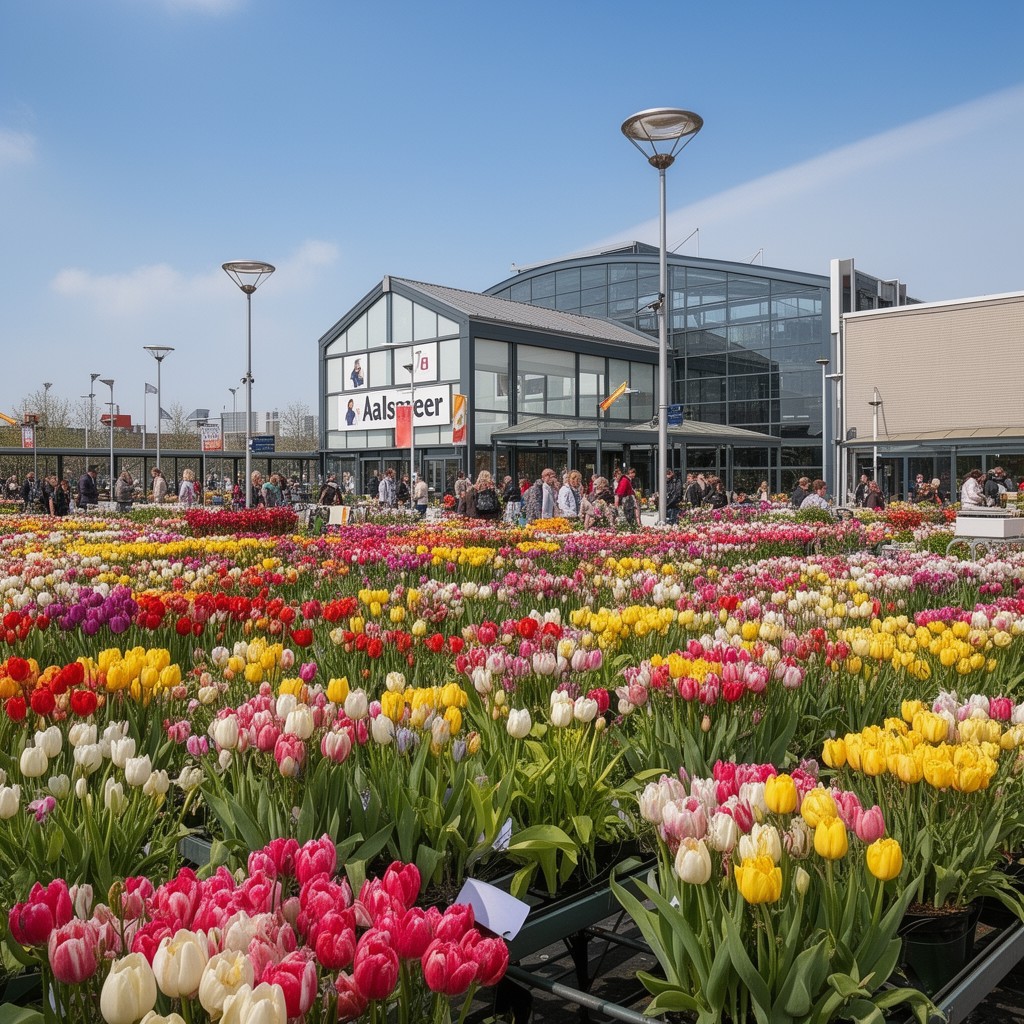 AI-generated illustration of Aalsmeer