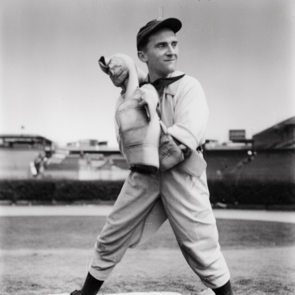 AI-generated illustration of Joe McGinnity