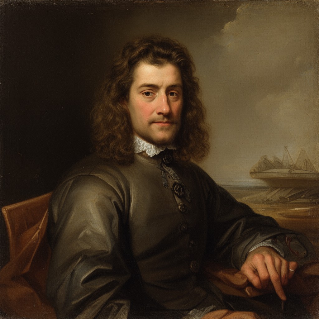 AI-generated illustration of Willem van der Vliet