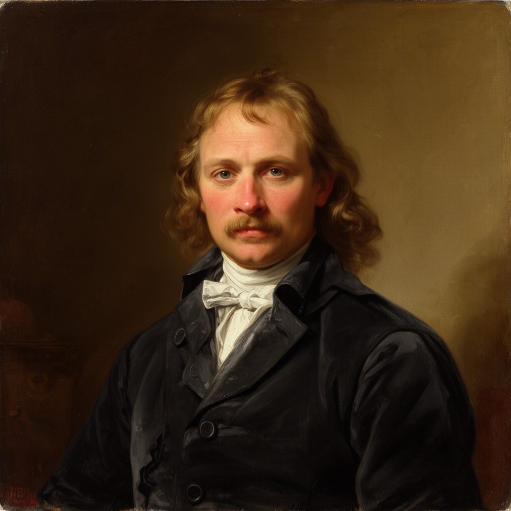 AI-generated illustration of Willem Thibaut