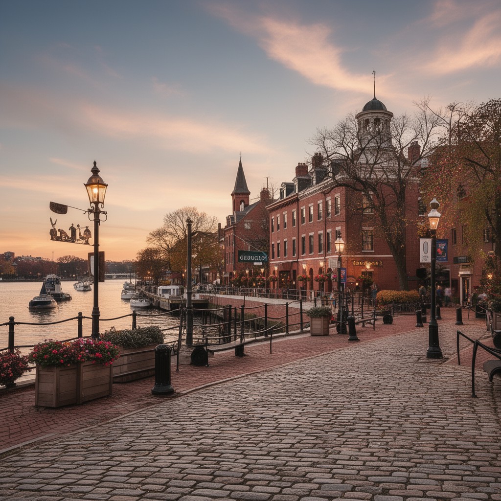 AI-generated illustration of Georgetown