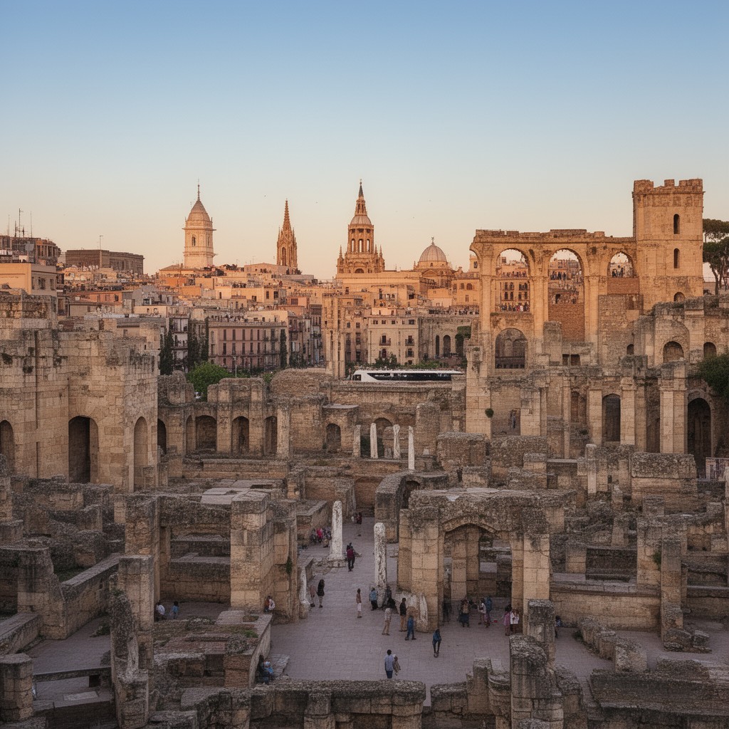 AI-generated illustration of Tarragona