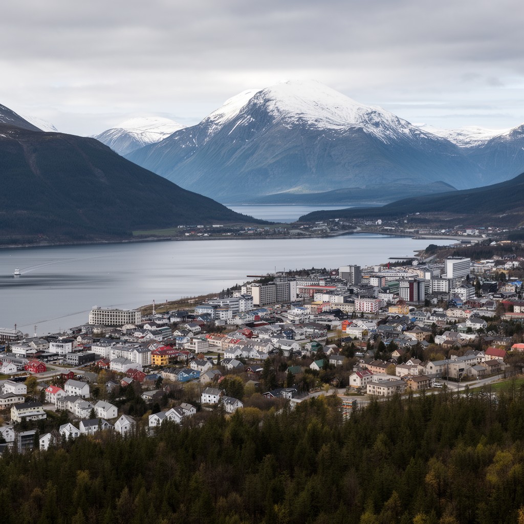AI-generated illustration of Troms