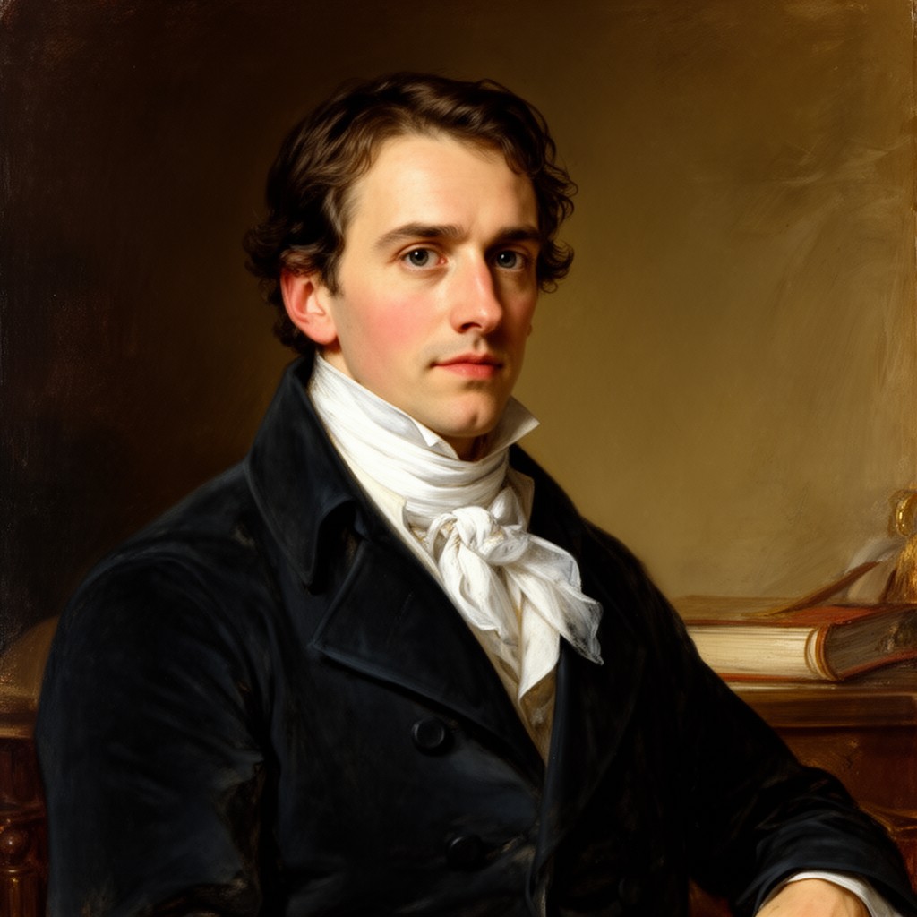 AI-generated illustration of Antoine Barnave