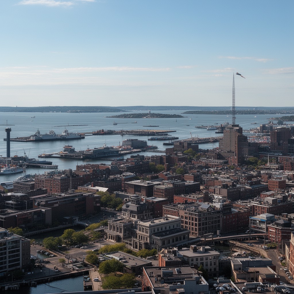 AI-generated illustration of Outer Harbor