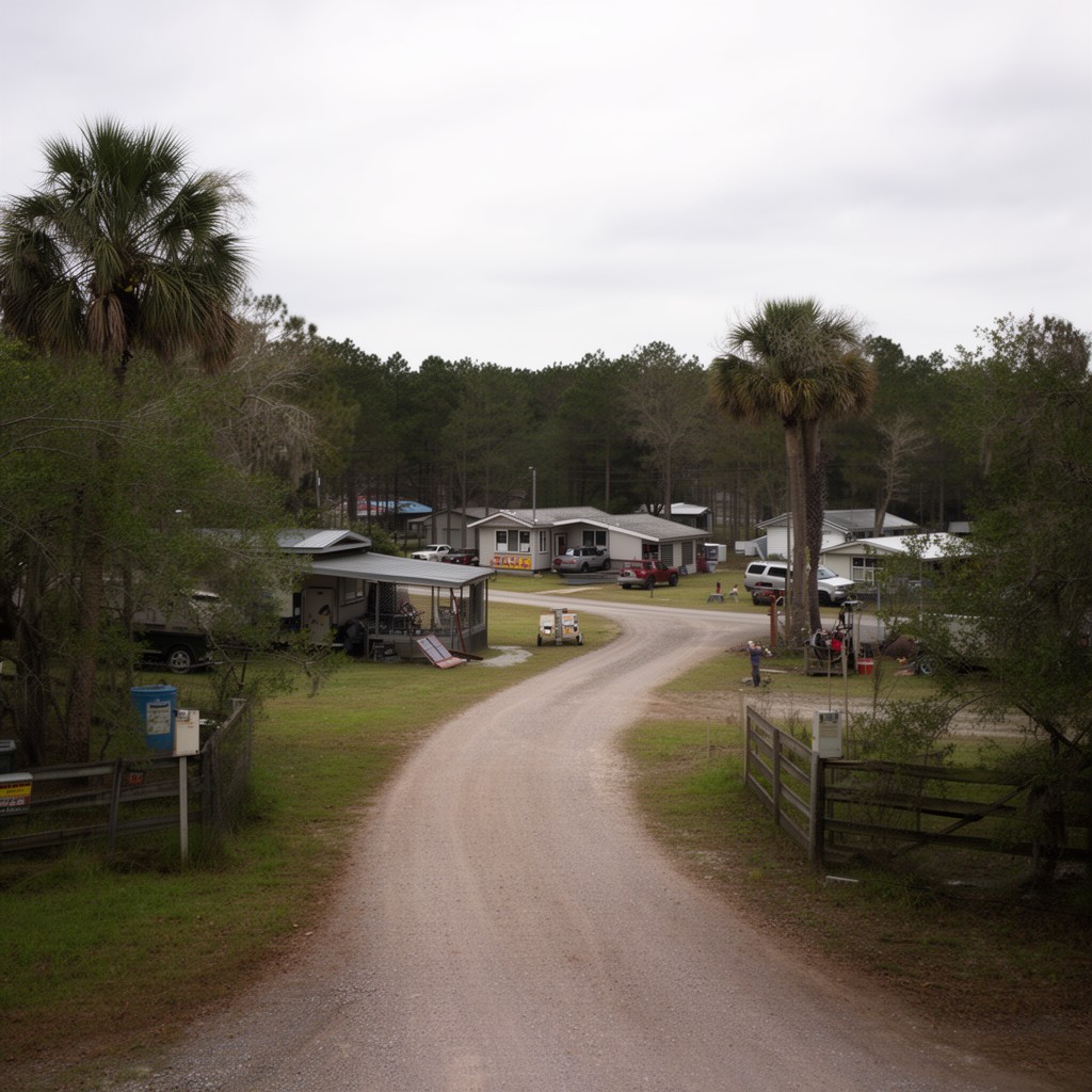 AI-generated illustration of Dixie County, Florida