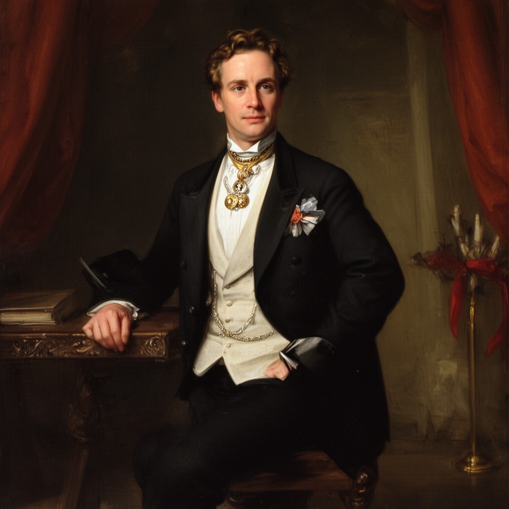 AI-generated illustration of Earl of Harewood
