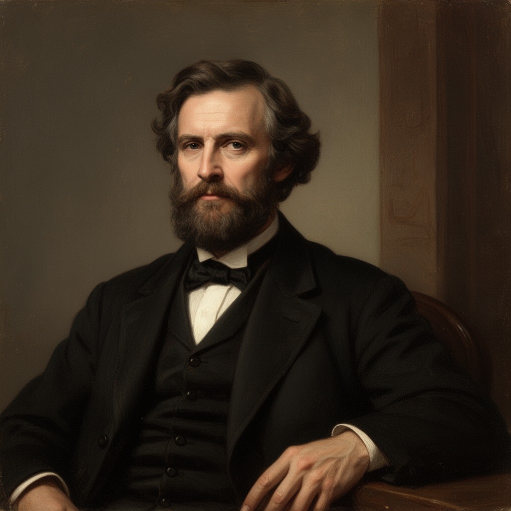 AI-generated illustration of Henry Wilson