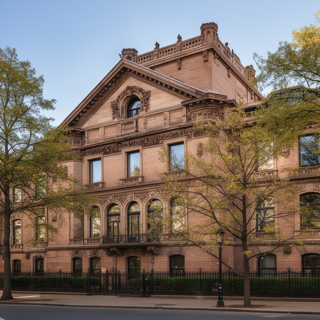 AI-generated illustration of Carnegie libraries