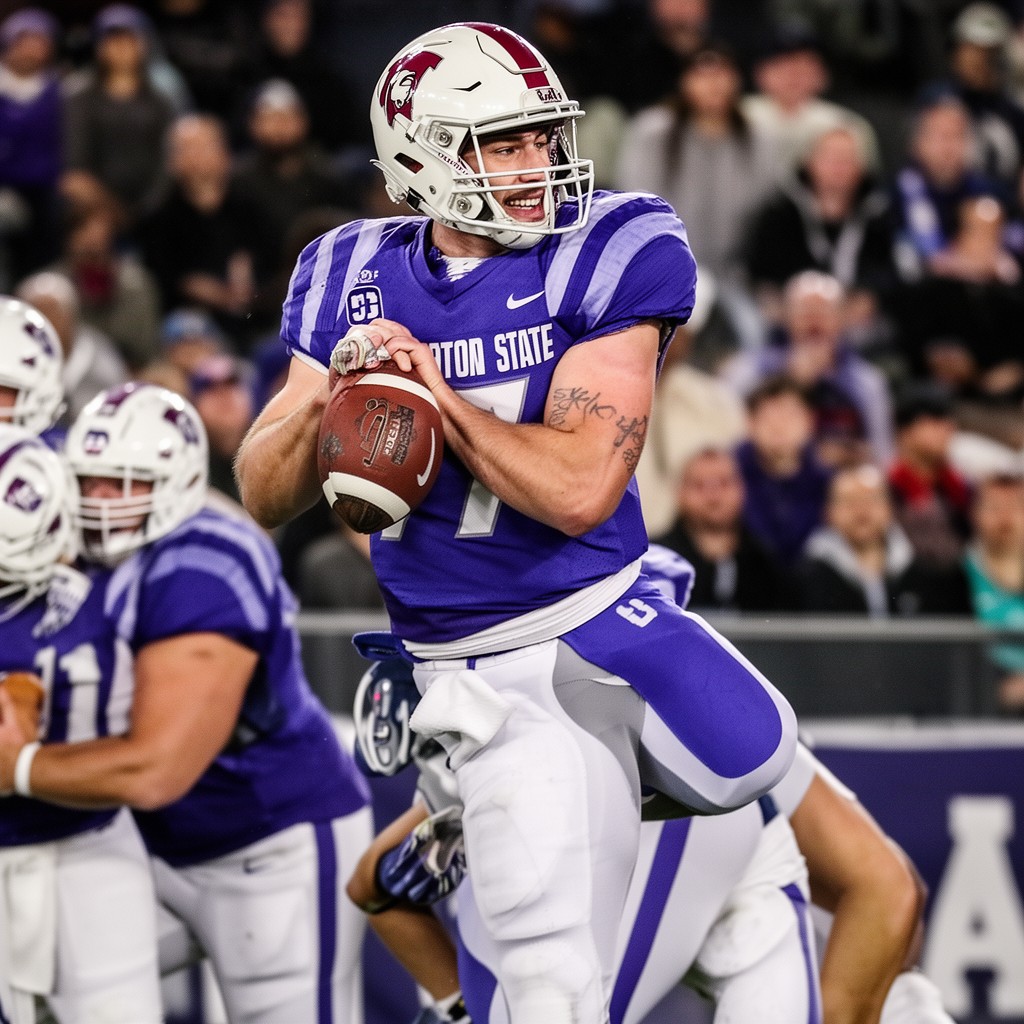 AI-generated illustration of Washington State Cougars