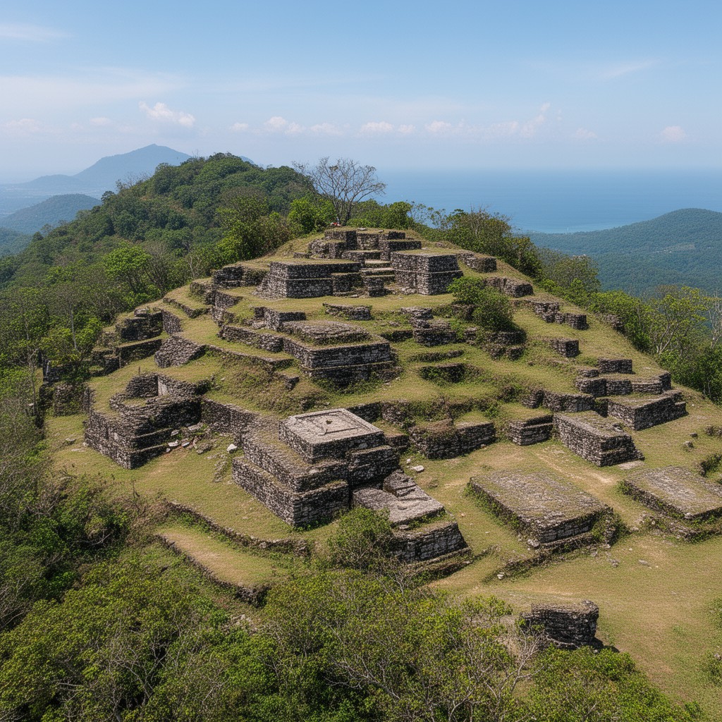 AI-generated illustration of Quiahuiztlán
