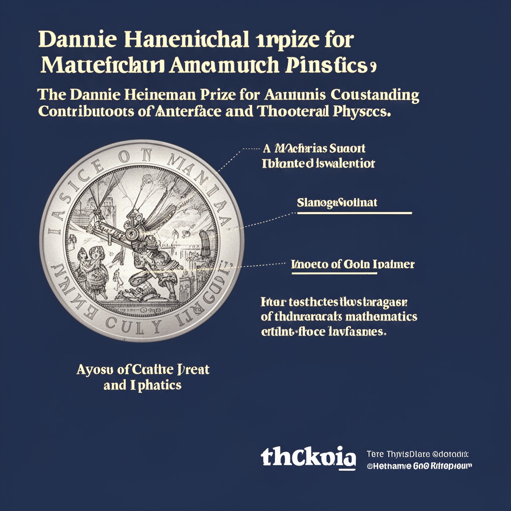 AI-generated illustration of Dannie Heineman Prize for Mathematical Physics