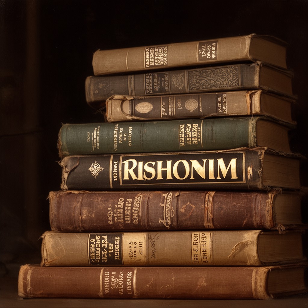 AI-generated illustration of Rishonim