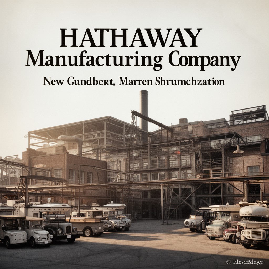 AI-generated illustration of Hathaway Manufacturing Company