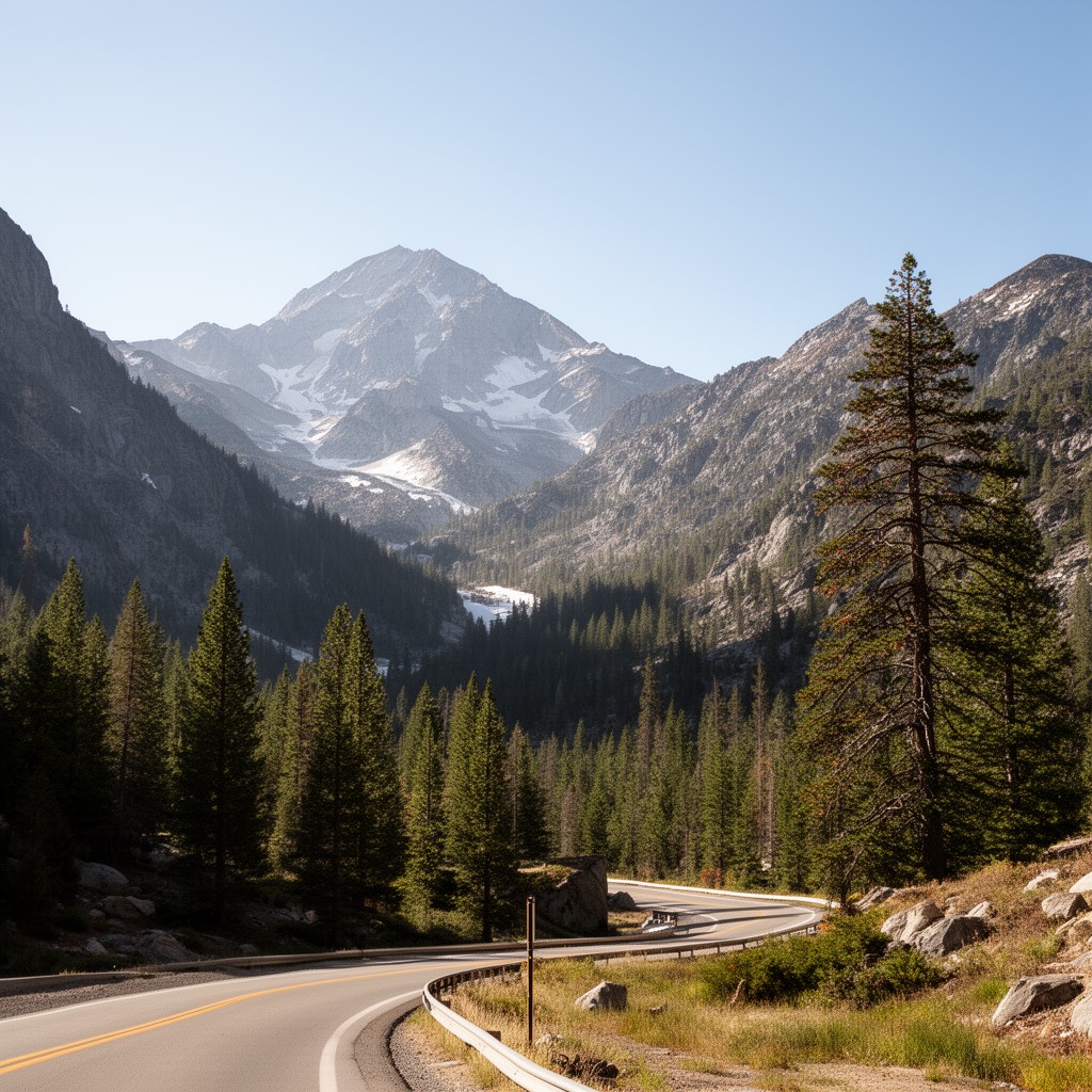 AI-generated illustration of Sonora Pass