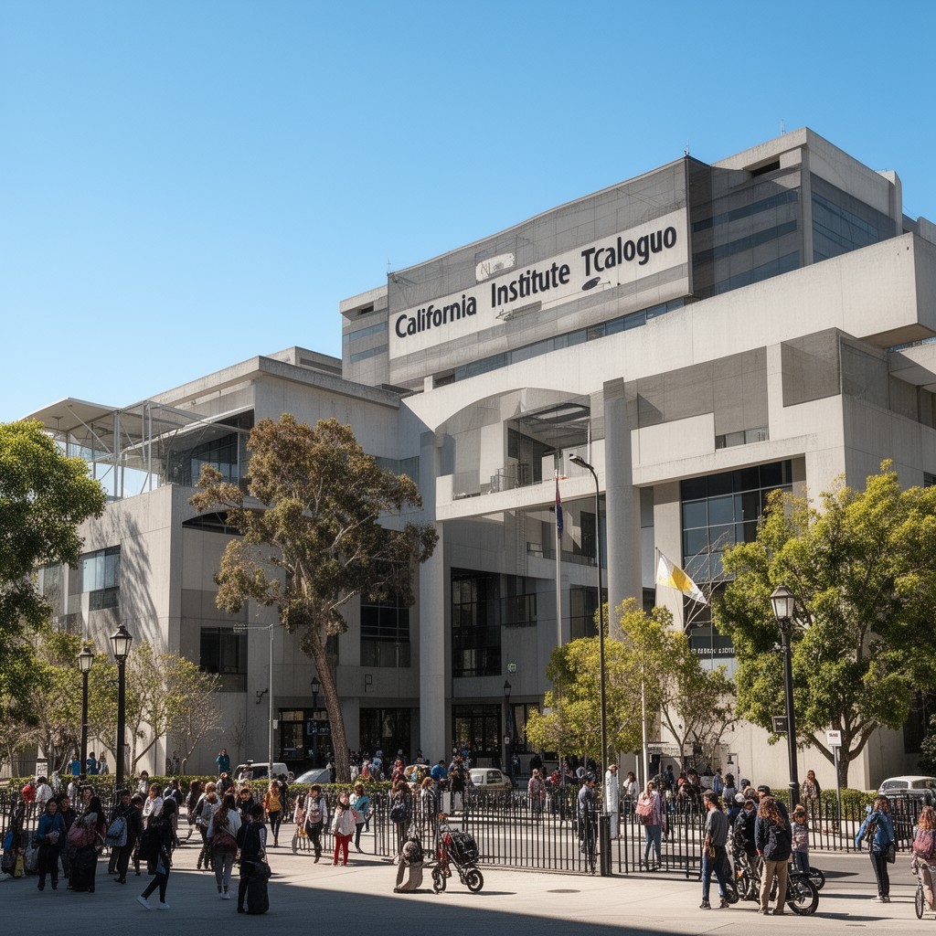 AI-generated illustration of California Institute of Technology