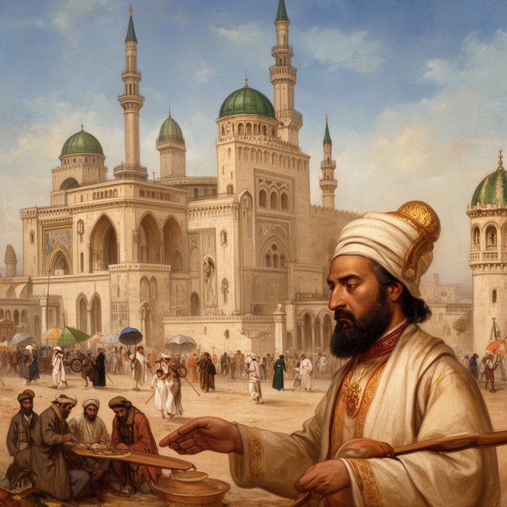 AI-generated illustration of Al-Walid I