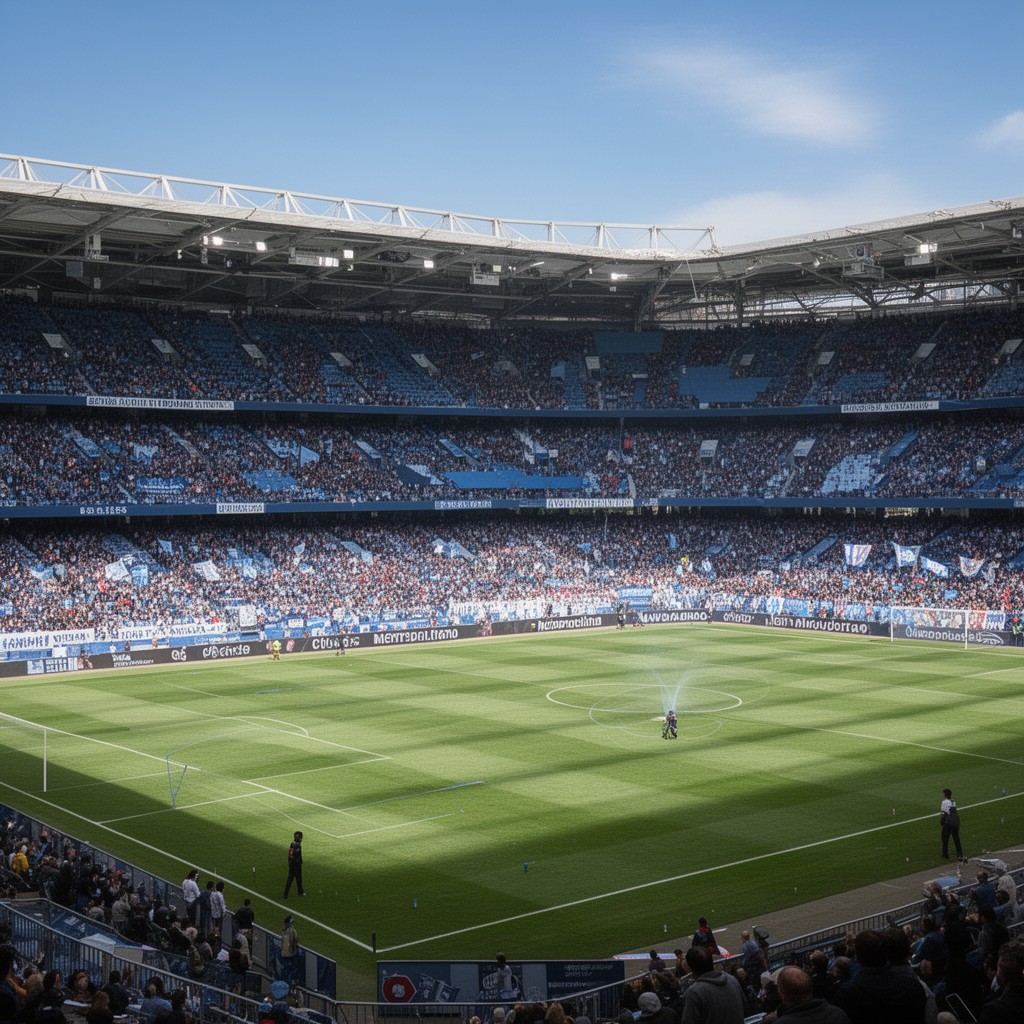 AI-generated illustration of Cívitas Metropolitano Stadium
