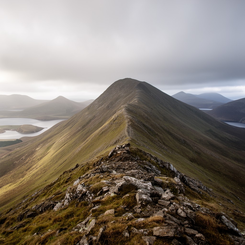 AI-generated illustration of Beinn Airein