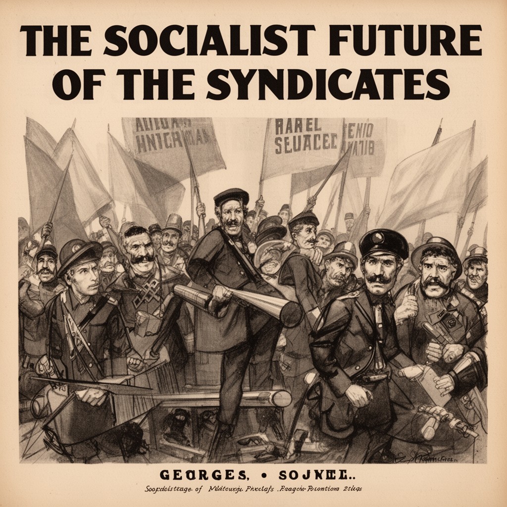 AI-generated illustration of The Socialist Future of the Syndicates