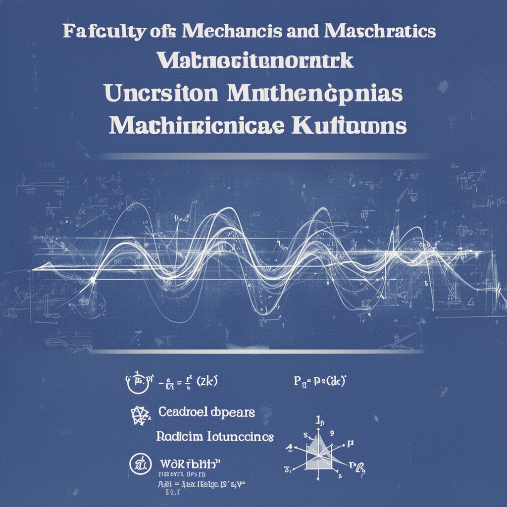 AI-generated illustration of Faculty of Mechanics and Mathematics