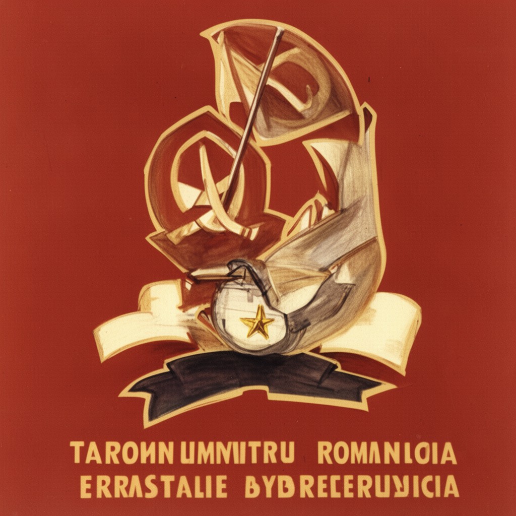AI-generated illustration of Union of Communist Youth