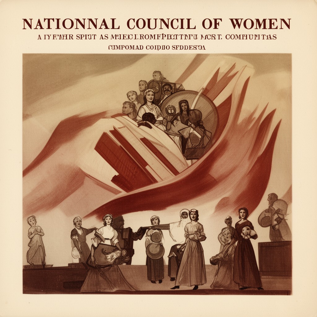 AI-generated illustration of National Council of Women