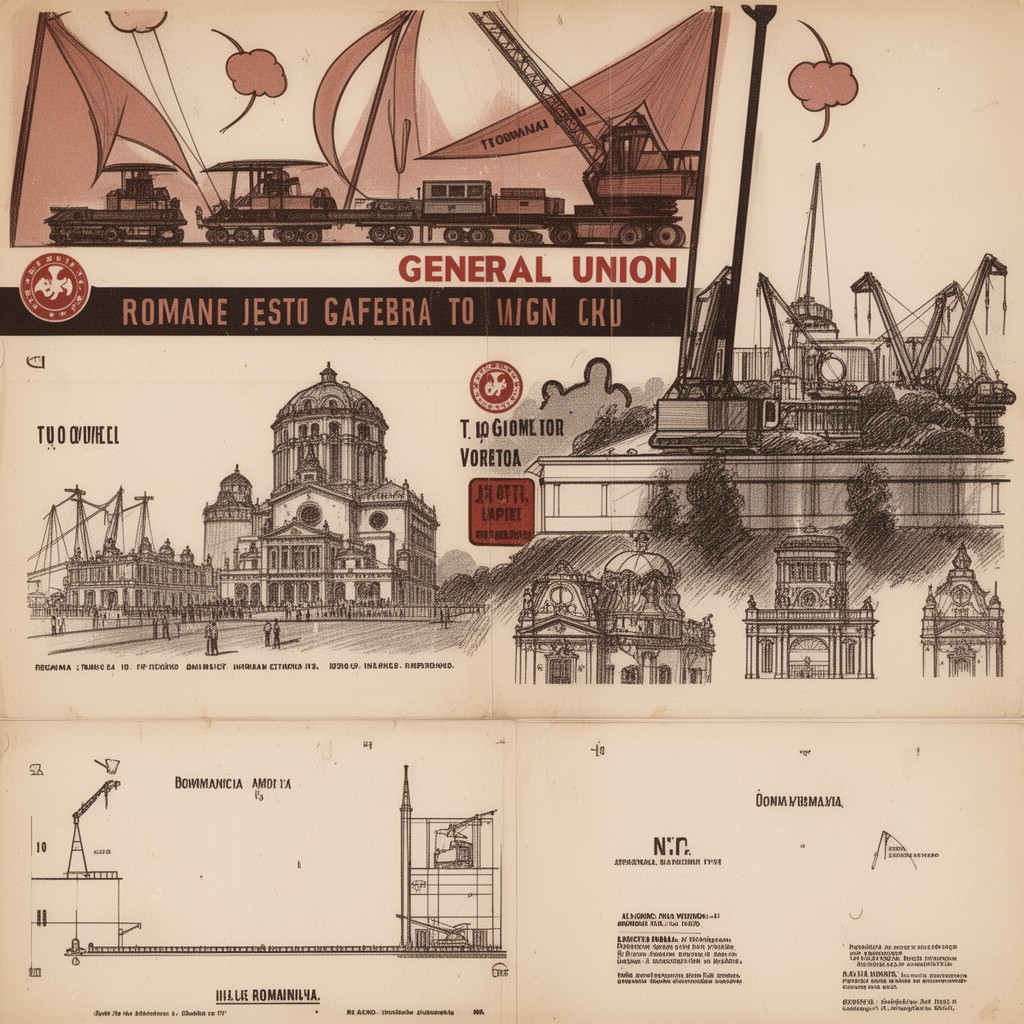 AI-generated illustration of General Union of Trade Unions