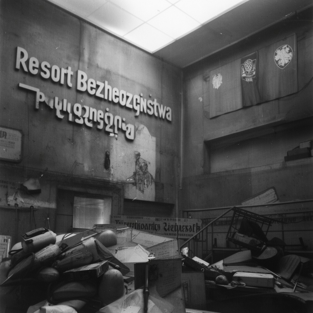 AI-generated illustration of Resort Bezpieczeństwa Publicznego