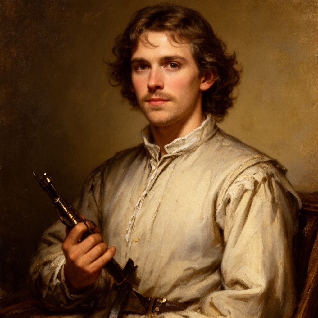 AI-generated illustration of Bartholomew Allerton
