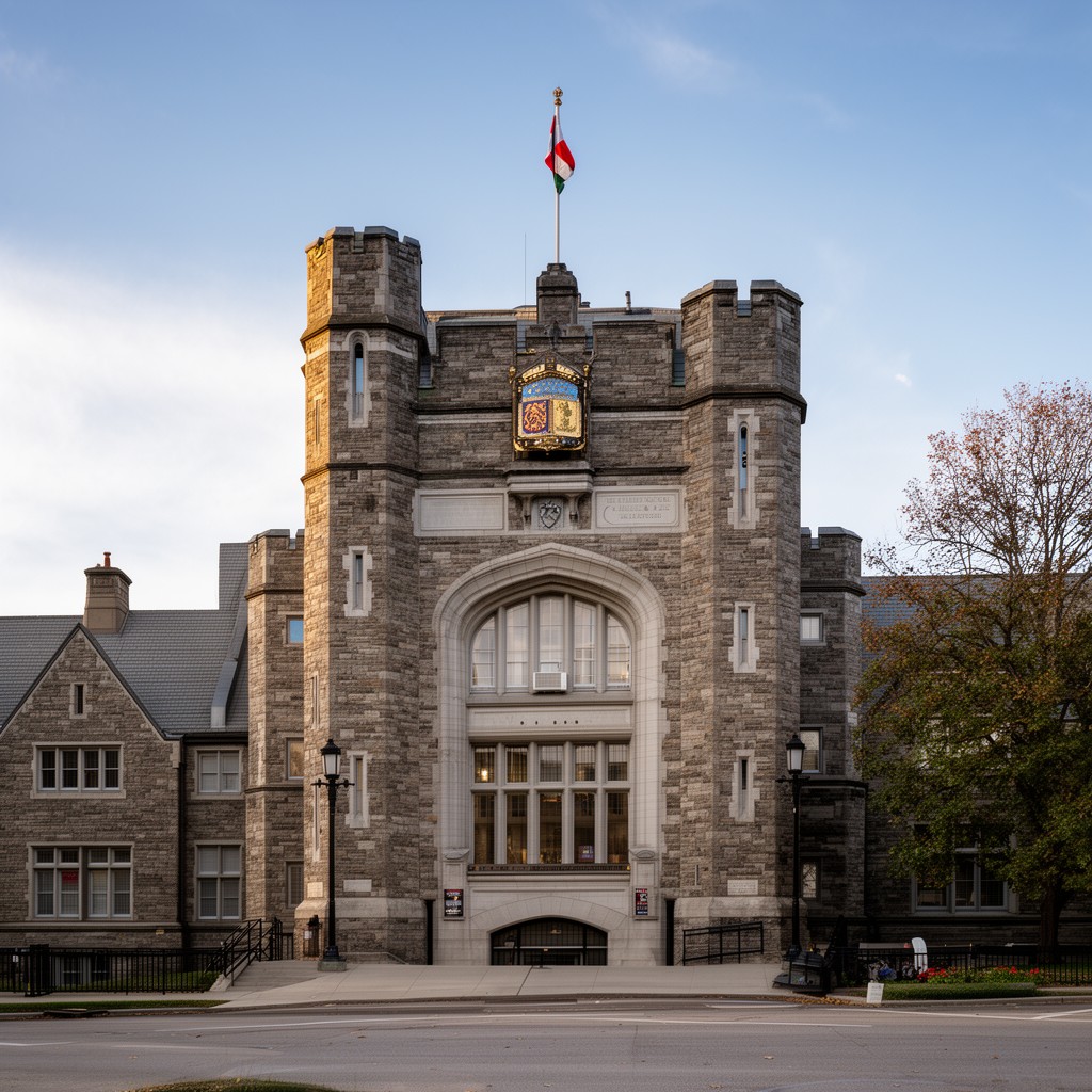 AI-generated illustration of Royal Military College of Canada