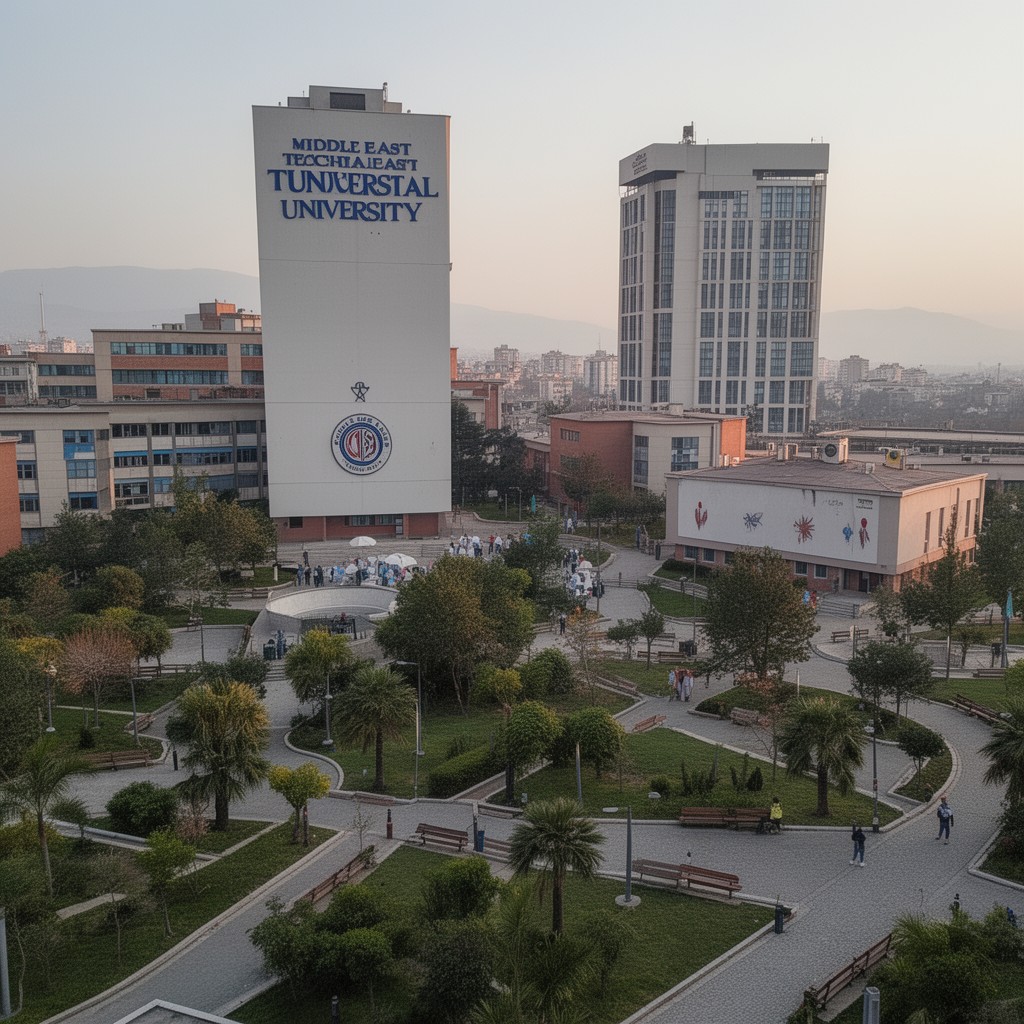 AI-generated illustration of Middle East Technical University