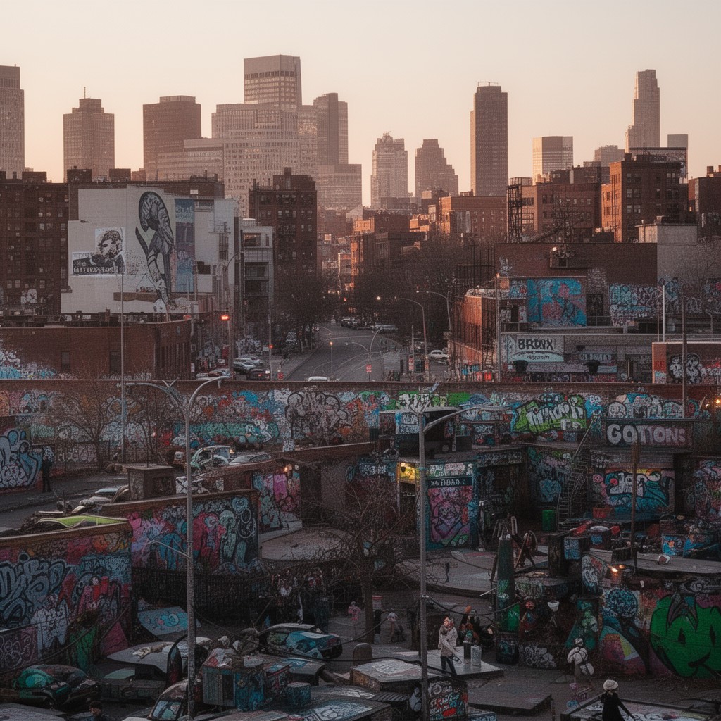 AI-generated illustration of The Bronx