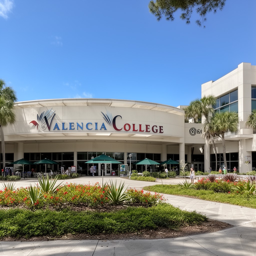 AI-generated illustration of Valencia College