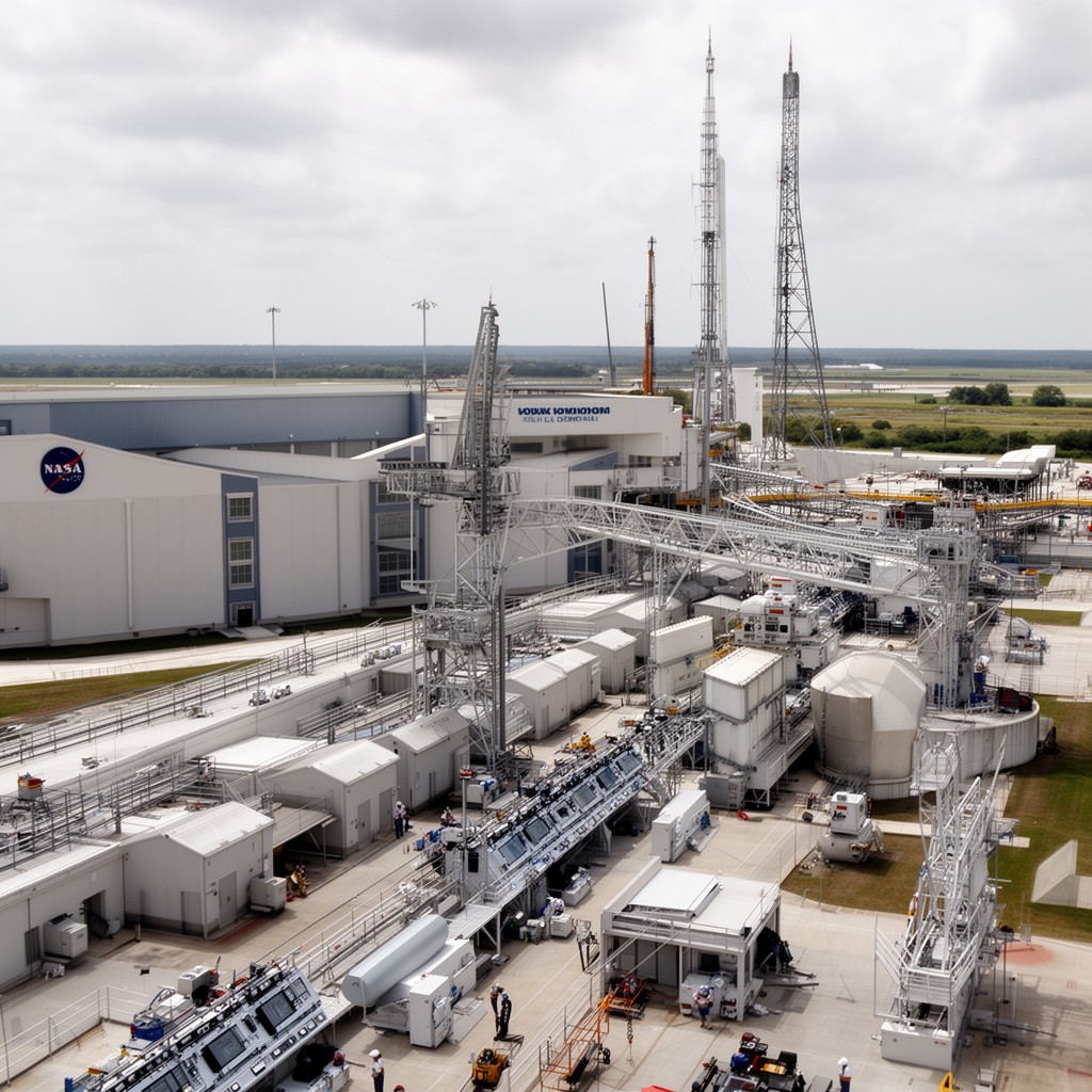 AI-generated illustration of Launch Control Center